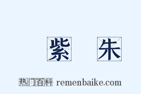 惡紫奪朱是什么意思的图片